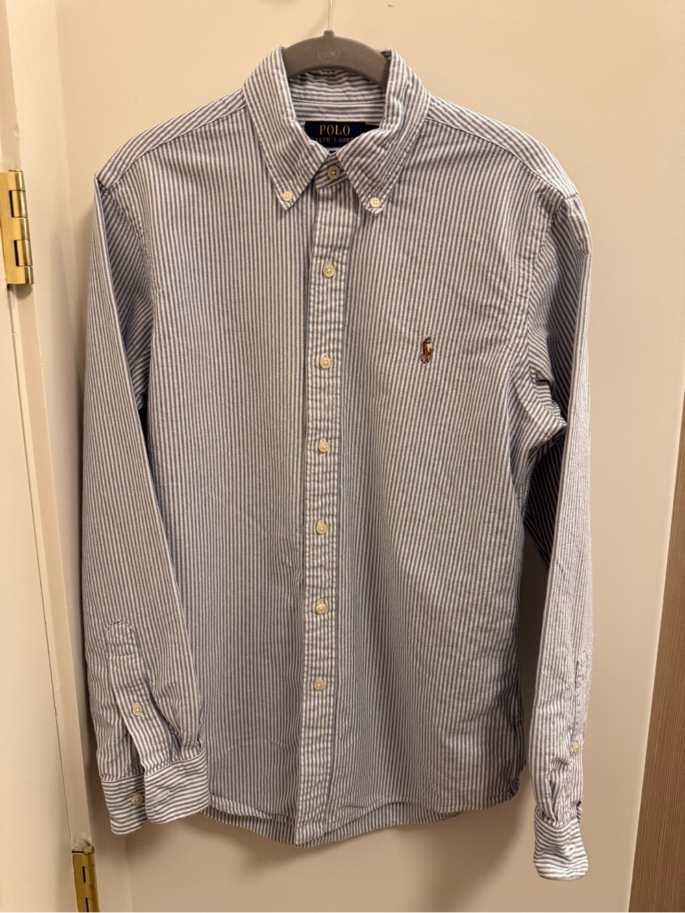 Polo by Ralph Lauren Blue Stripe Button-Down Shirt